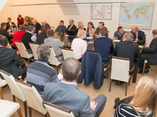 Riigikogu Rail Balticu toetusrühma 5.novembri 2014 koosolek